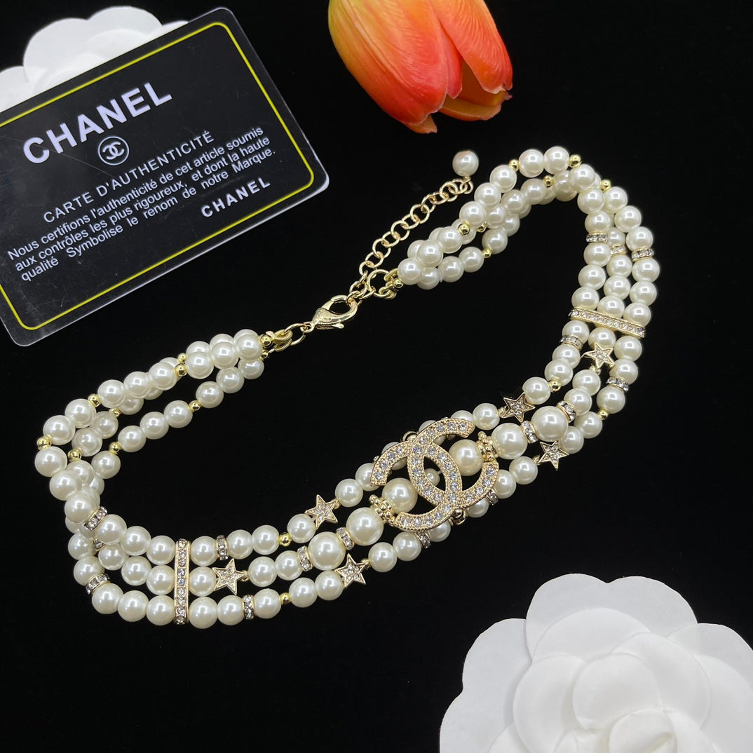 Chanel style necklaces - product photo 3