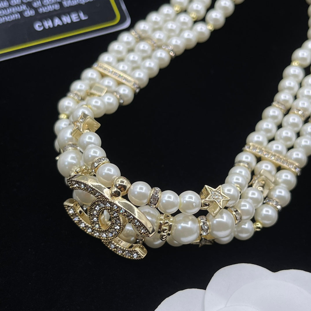 Chanel style necklaces - product photo 5