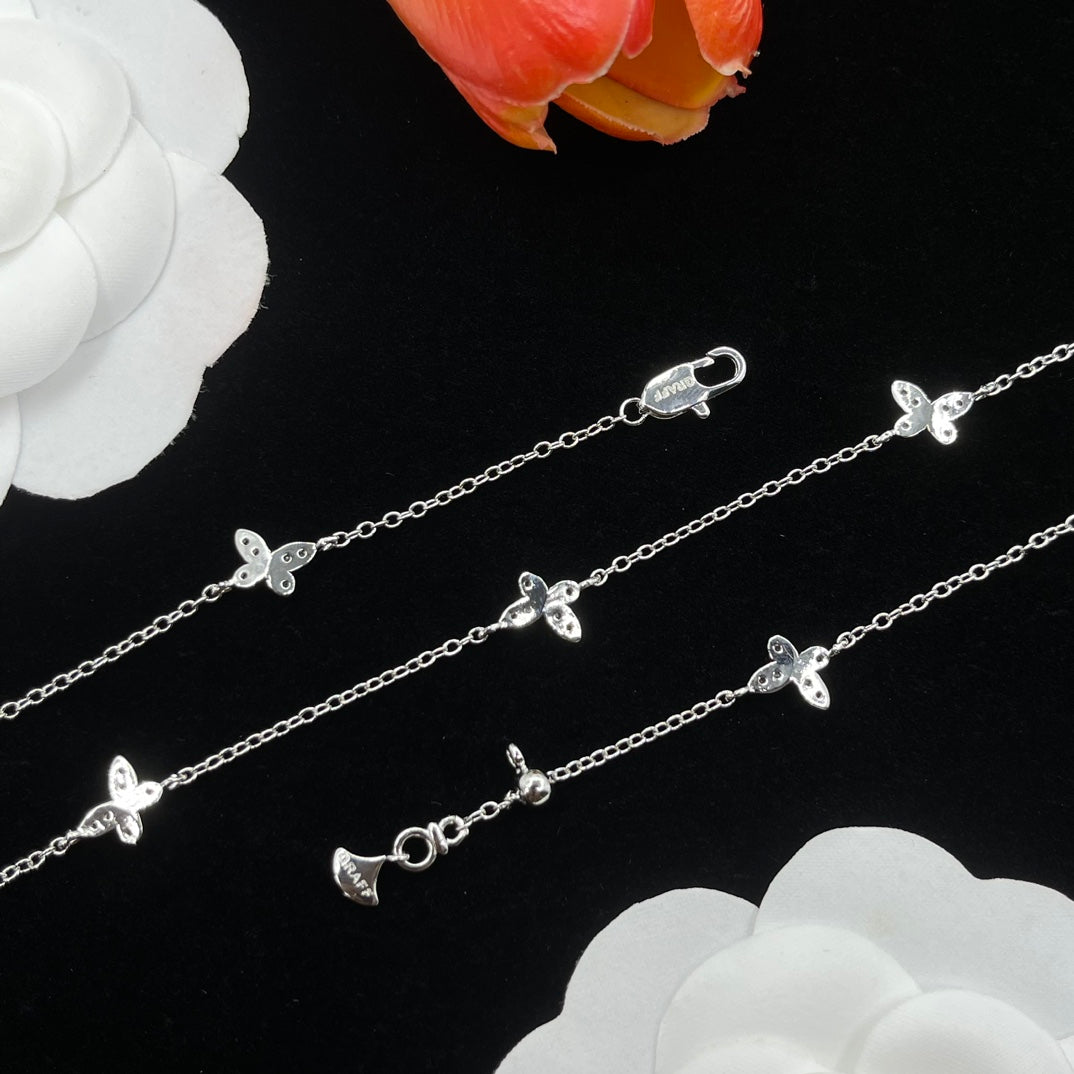 Graff Star Station Chain necklace in Silver Tone, detail view 20