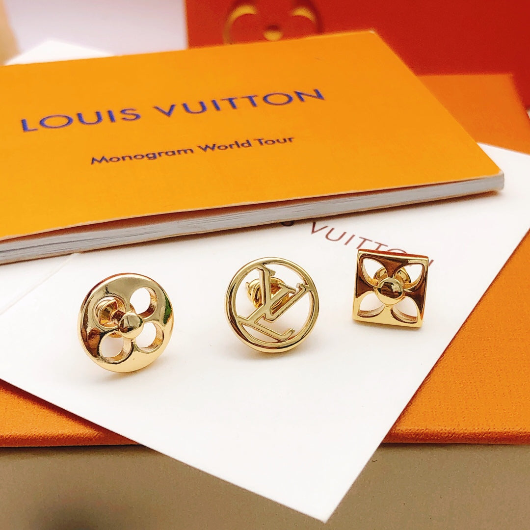 Louis Vuitton Stud Earrings – Style 28 - image 1
