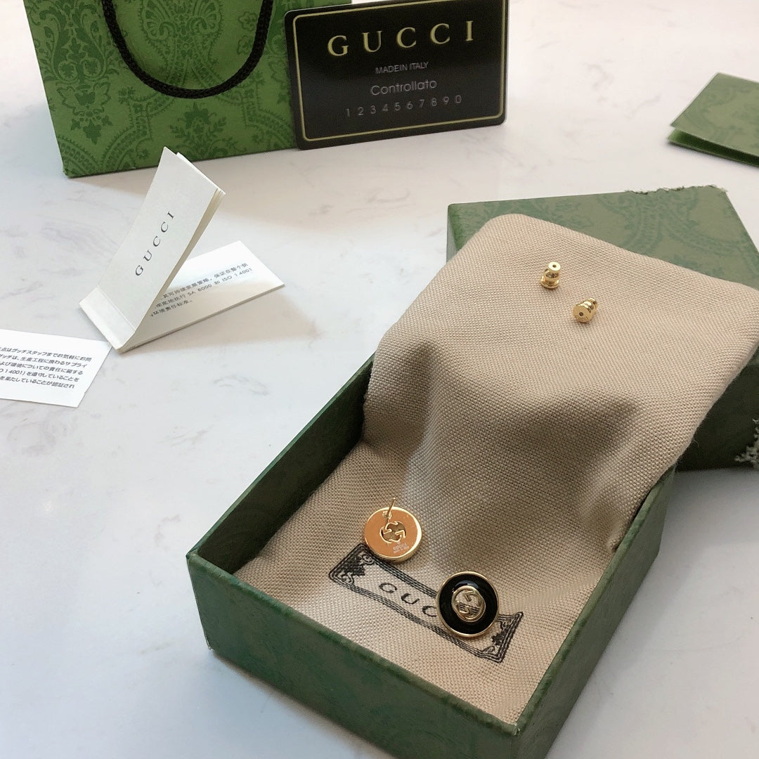 Gucci Double G Stud Earrings – Style 08 - image 4