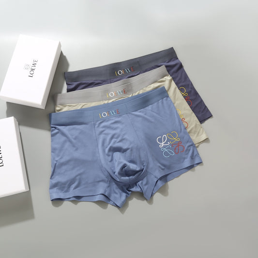 Loewe Blue Grey Cream Pale Waist Boxer Briefs, image 1