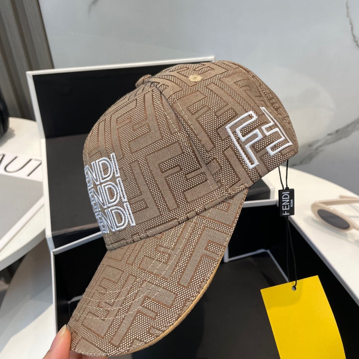 Fendi Monogram Baseball Cap - image 8