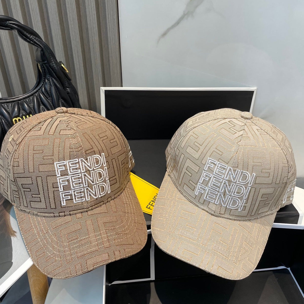 Fendi Monogram Baseball Cap - image 5