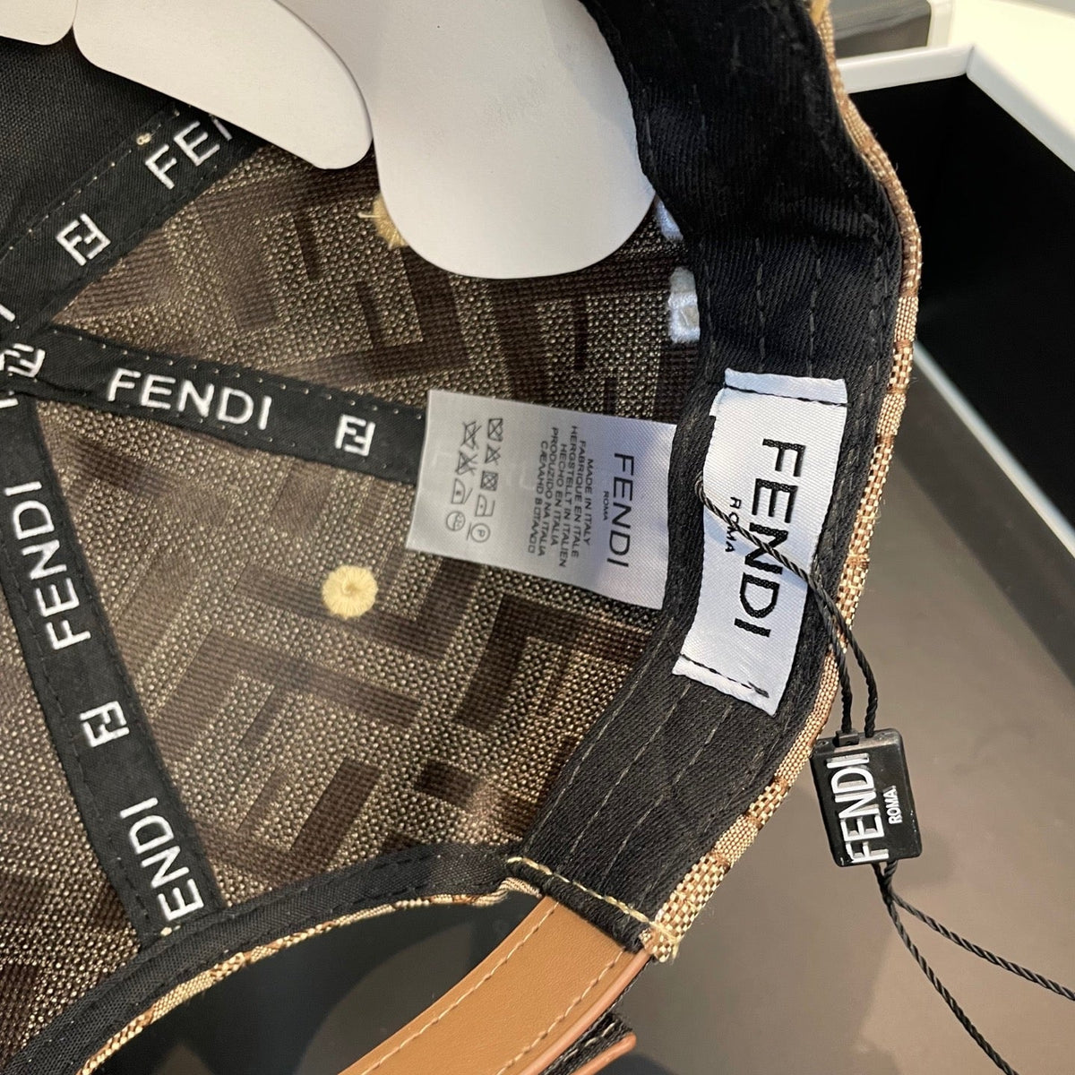 Fendi Monogram Baseball Cap - image 4