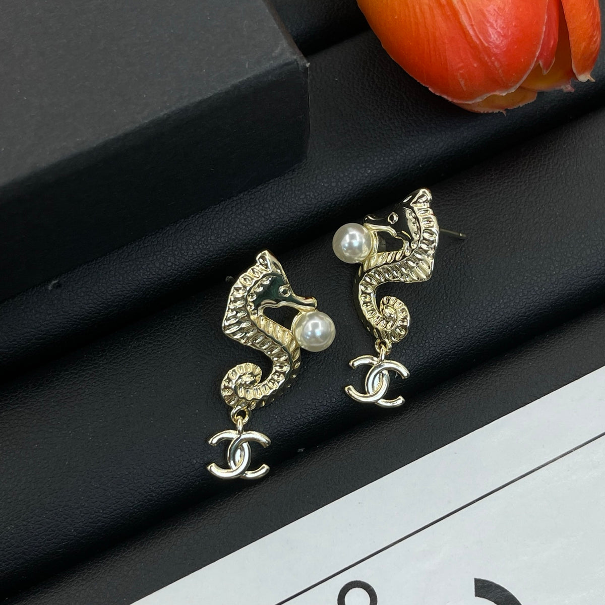 Chanel style earrings - product photo 2