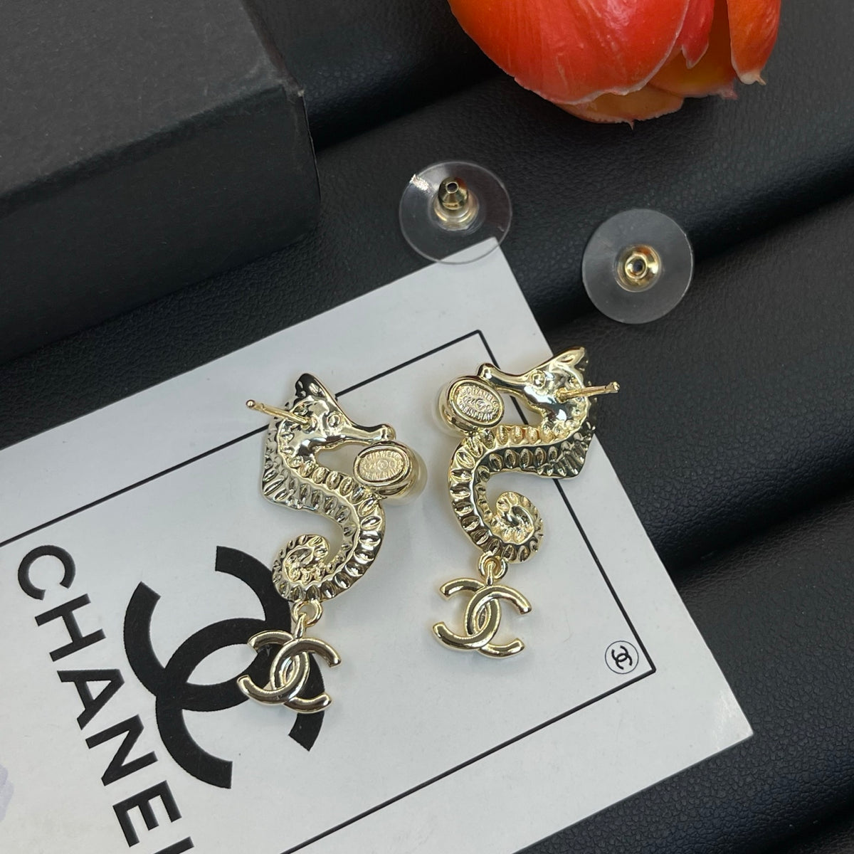 Chanel style earrings - product photo 6