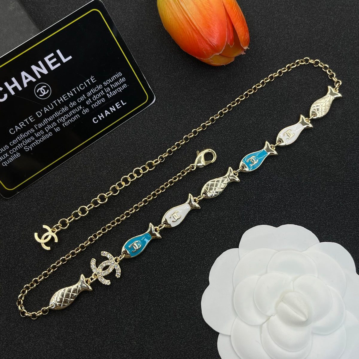 Chanel style necklaces - product photo 5