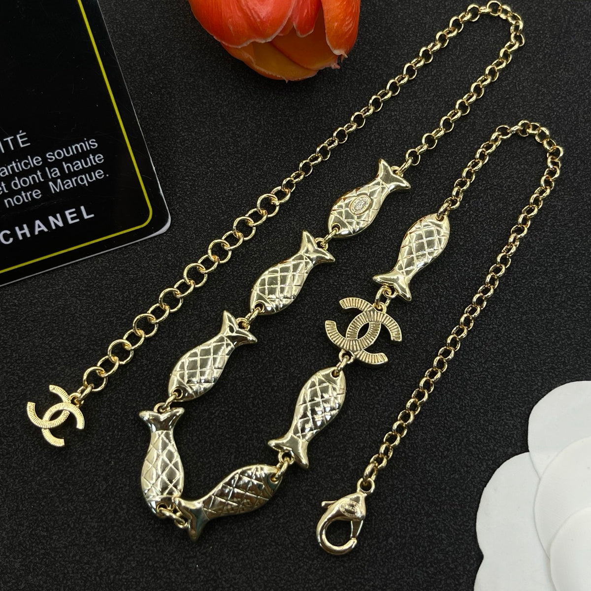 Chanel style necklaces - product photo 6