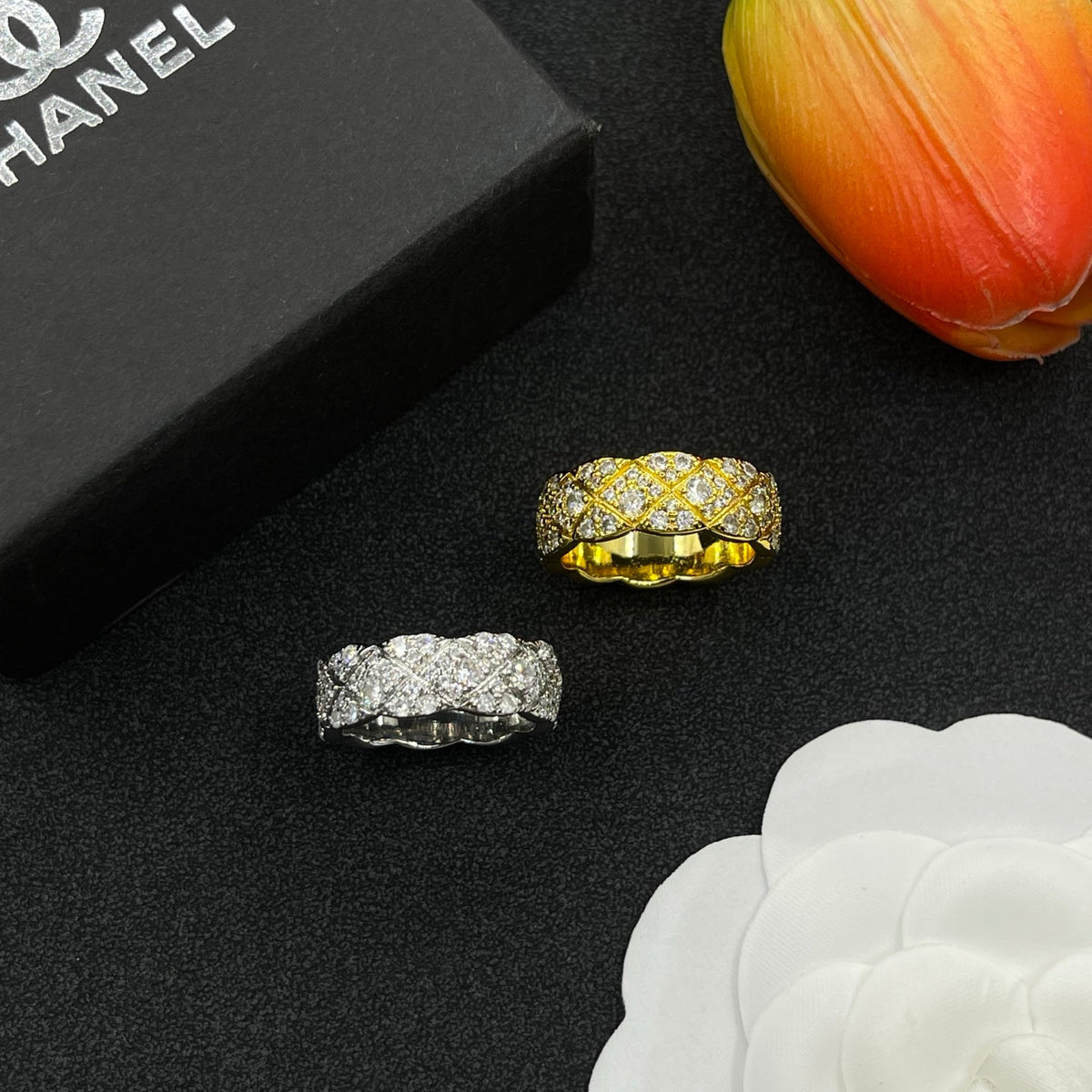 Chanel style rings - product photo 7