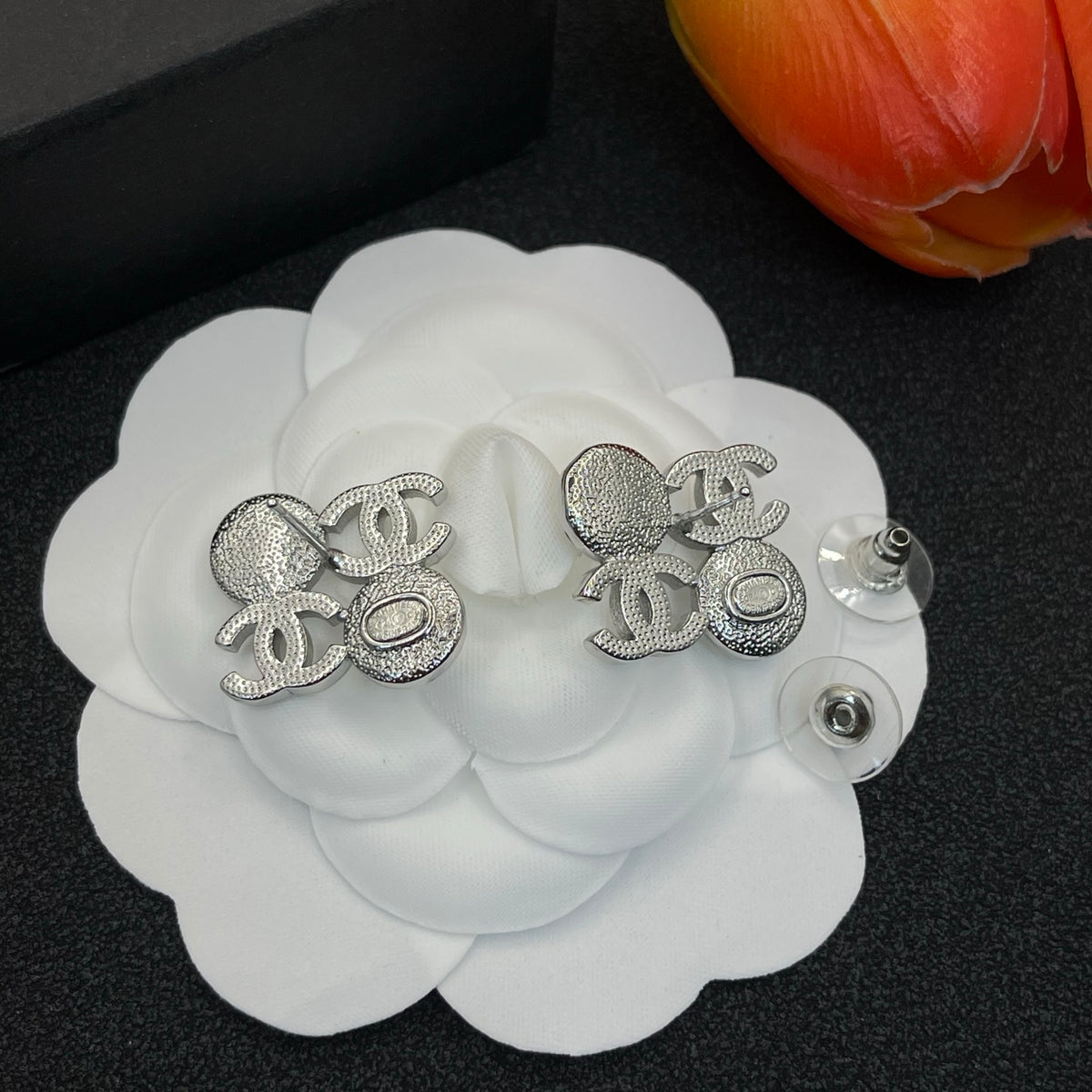 Chanel style earrings - product photo 6