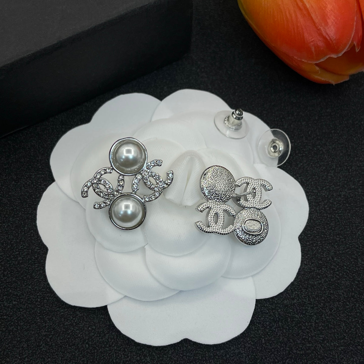 Chanel style earrings - product photo 4
