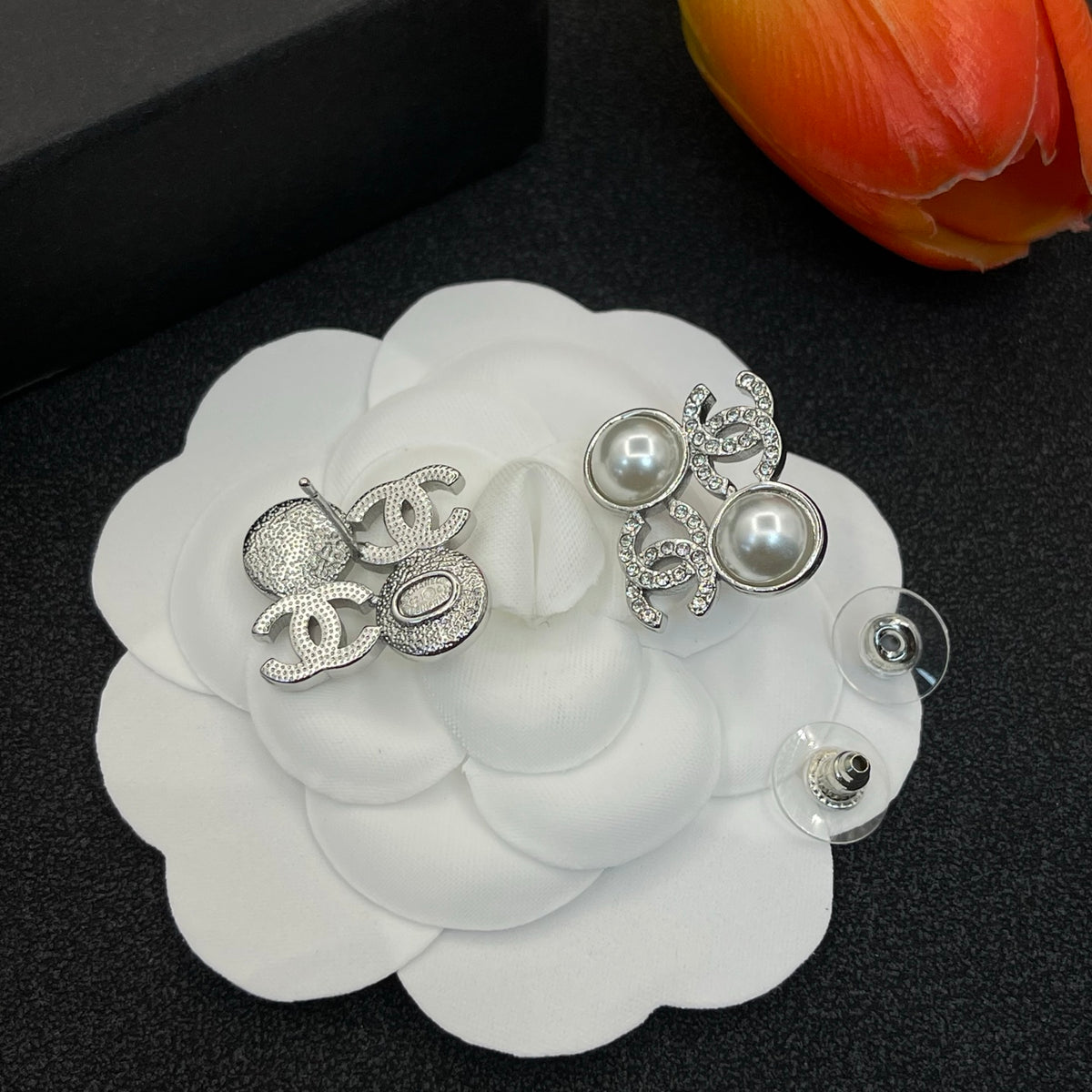 Chanel style earrings - product photo 5