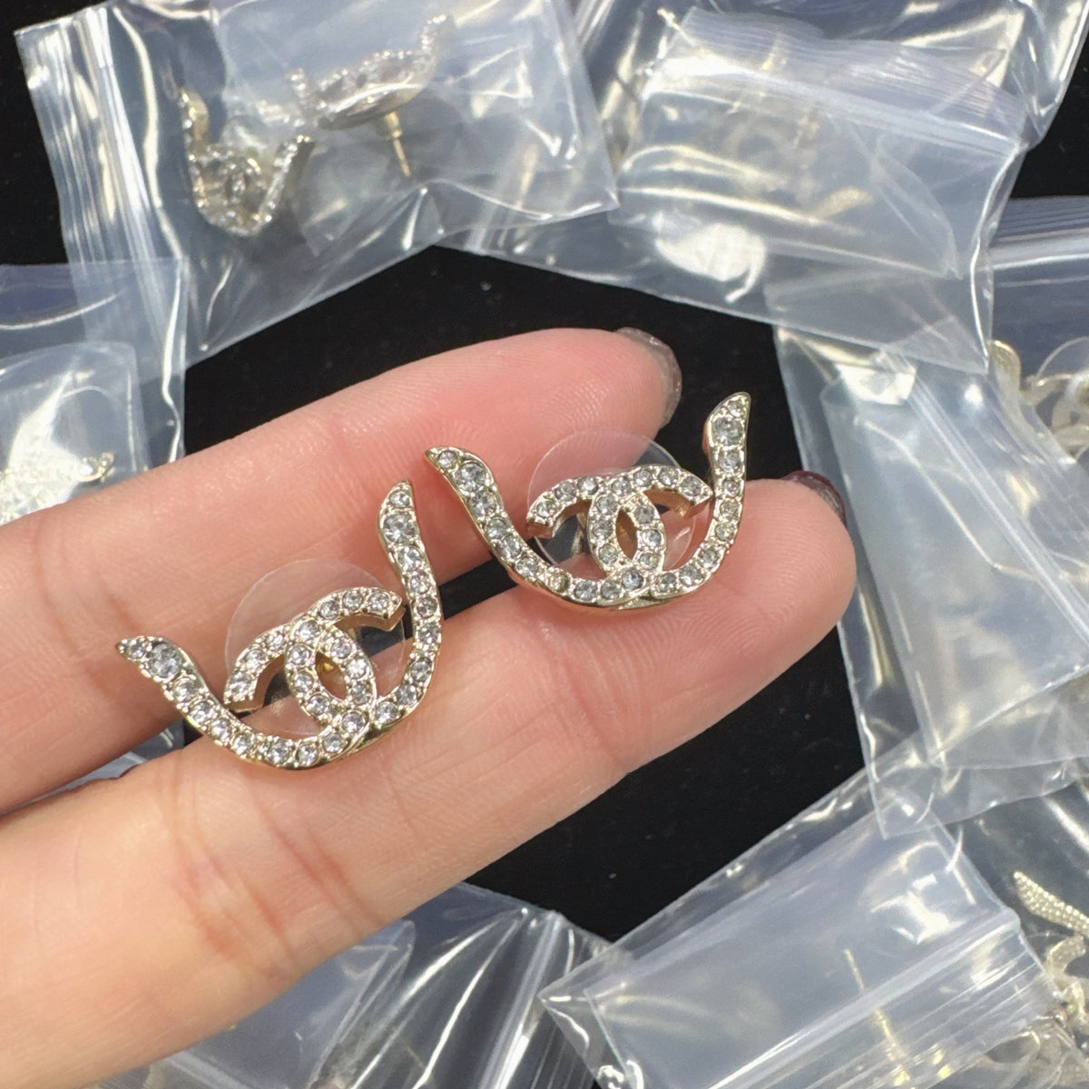 Chanel style earrings - product photo 1