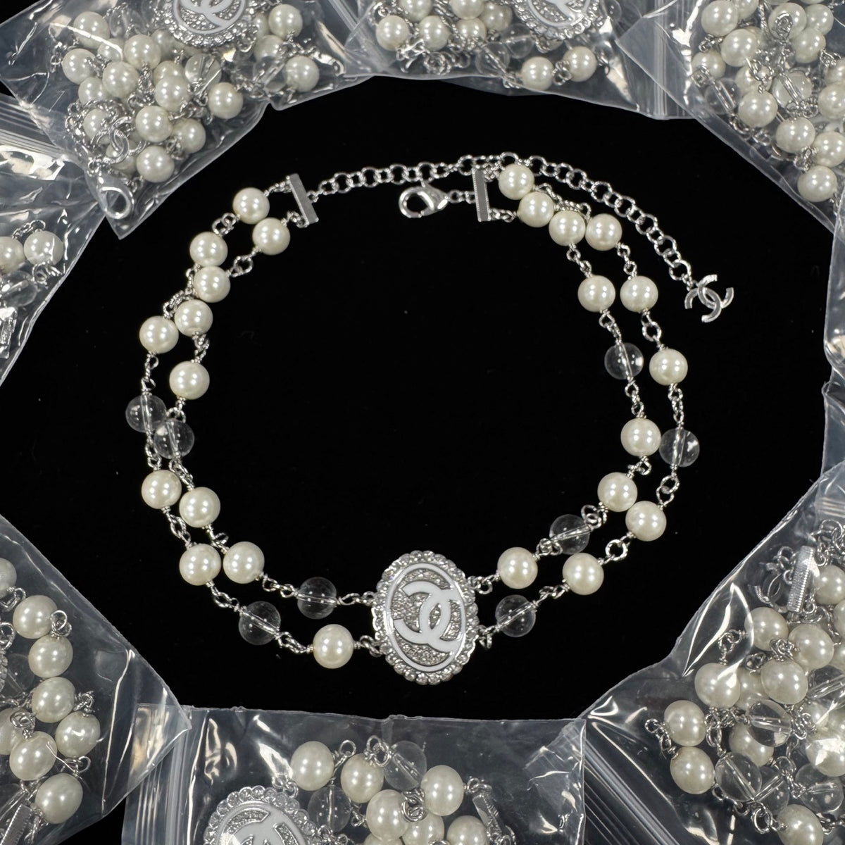 Chanel style necklaces - product photo 2