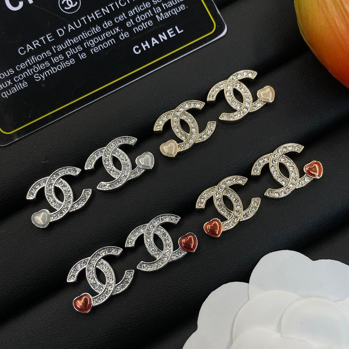 Chanel style earrings - product photo 7