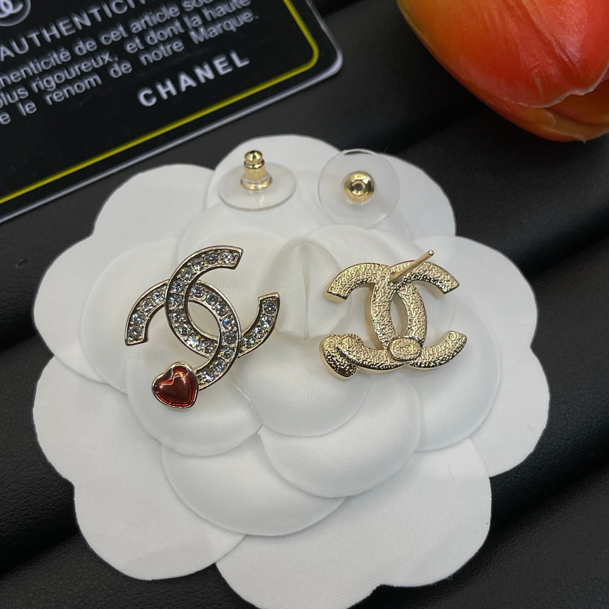 Chanel style earrings - product photo 4
