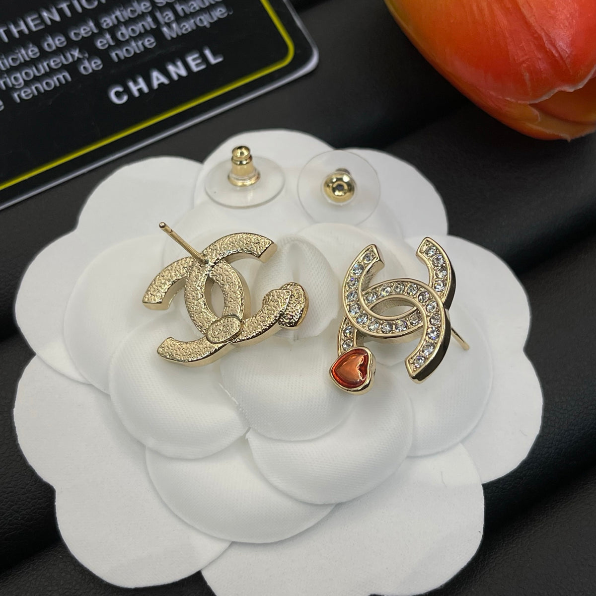 Chanel style earrings - product photo 5