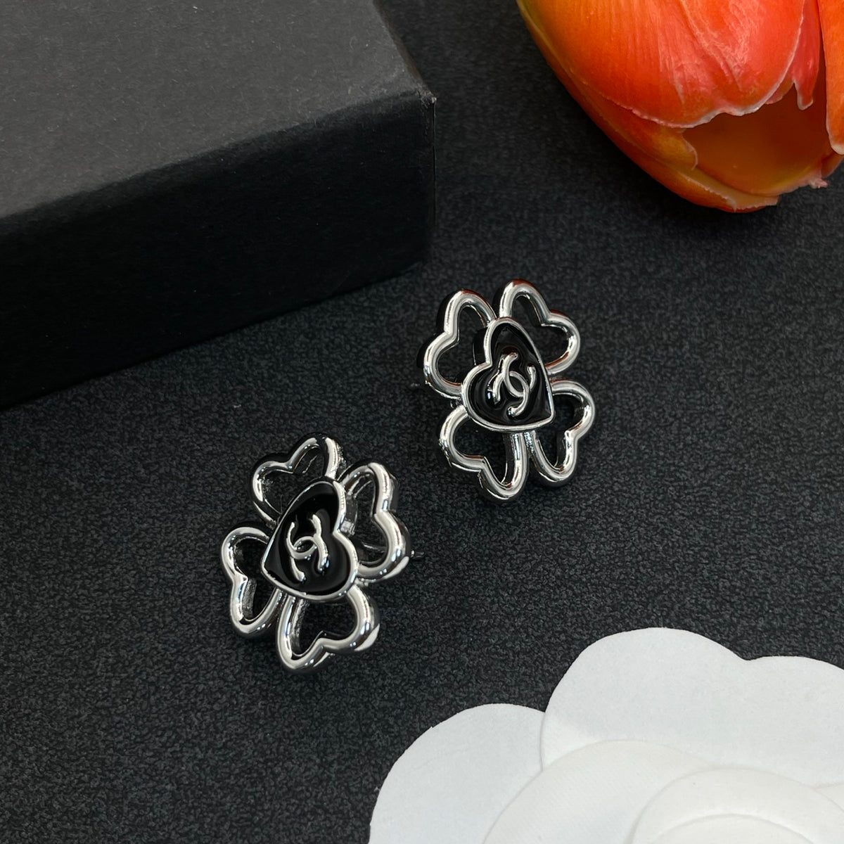 Chanel style earrings - product photo 3