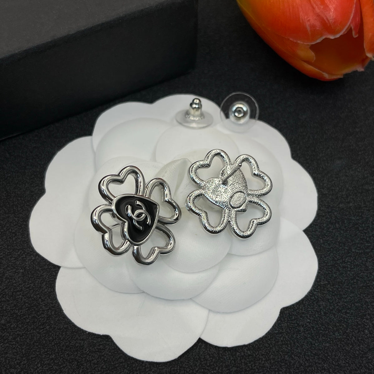 Chanel style earrings - product photo 5