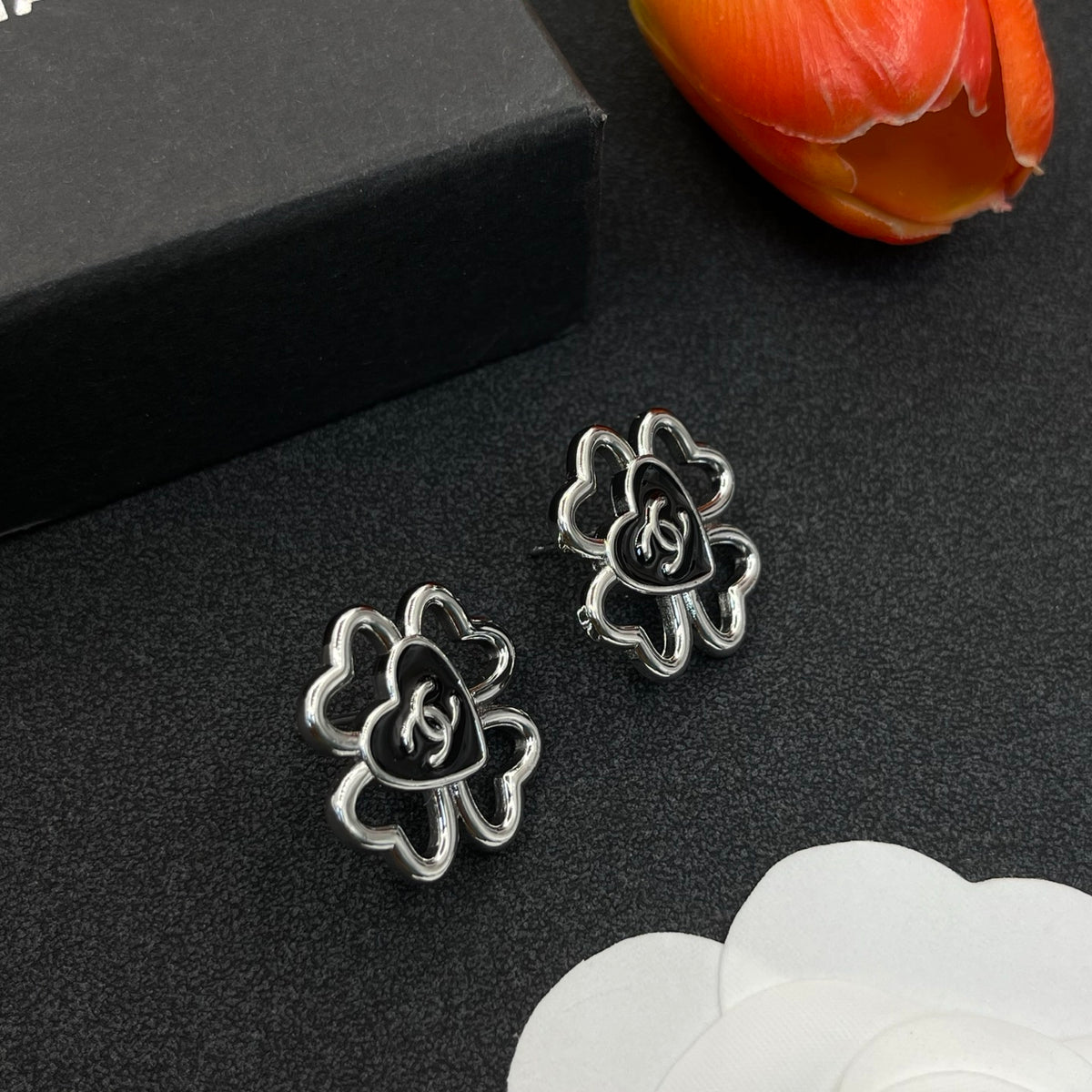 Chanel style earrings - product photo 2