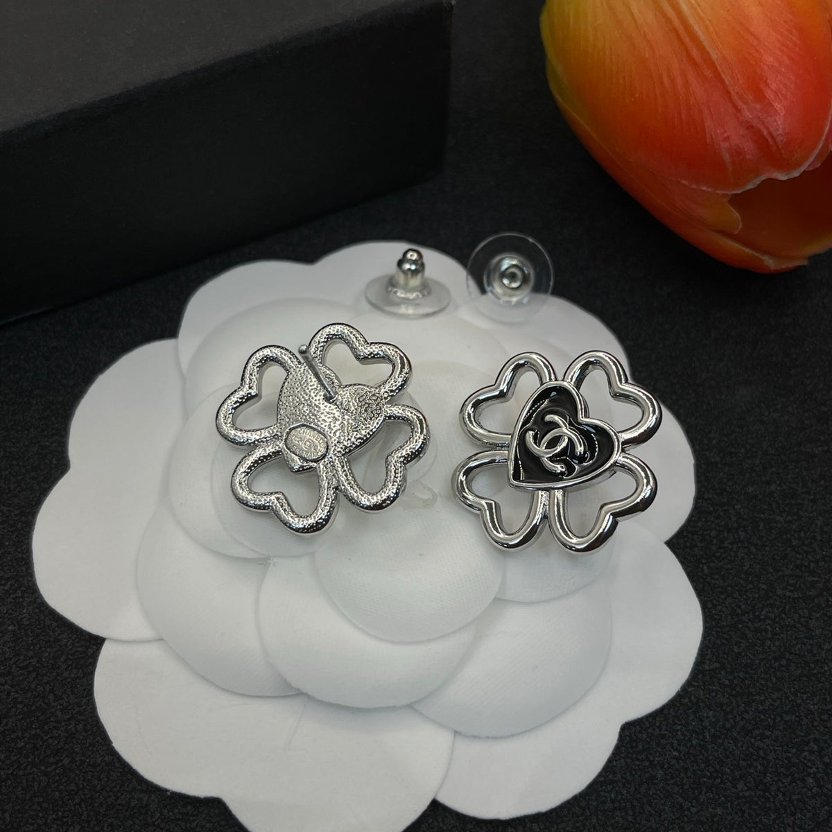 Chanel style earrings - product photo 4