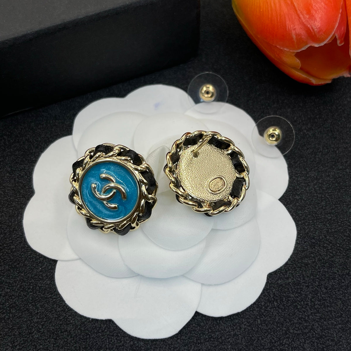 Chanel style earrings - product photo 5