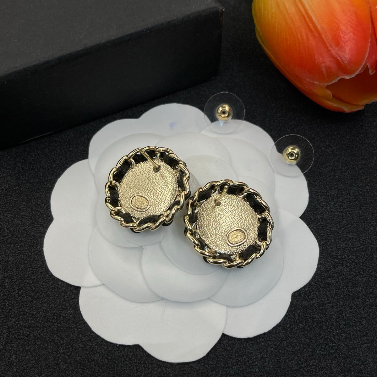 Chanel style earrings - product photo 6