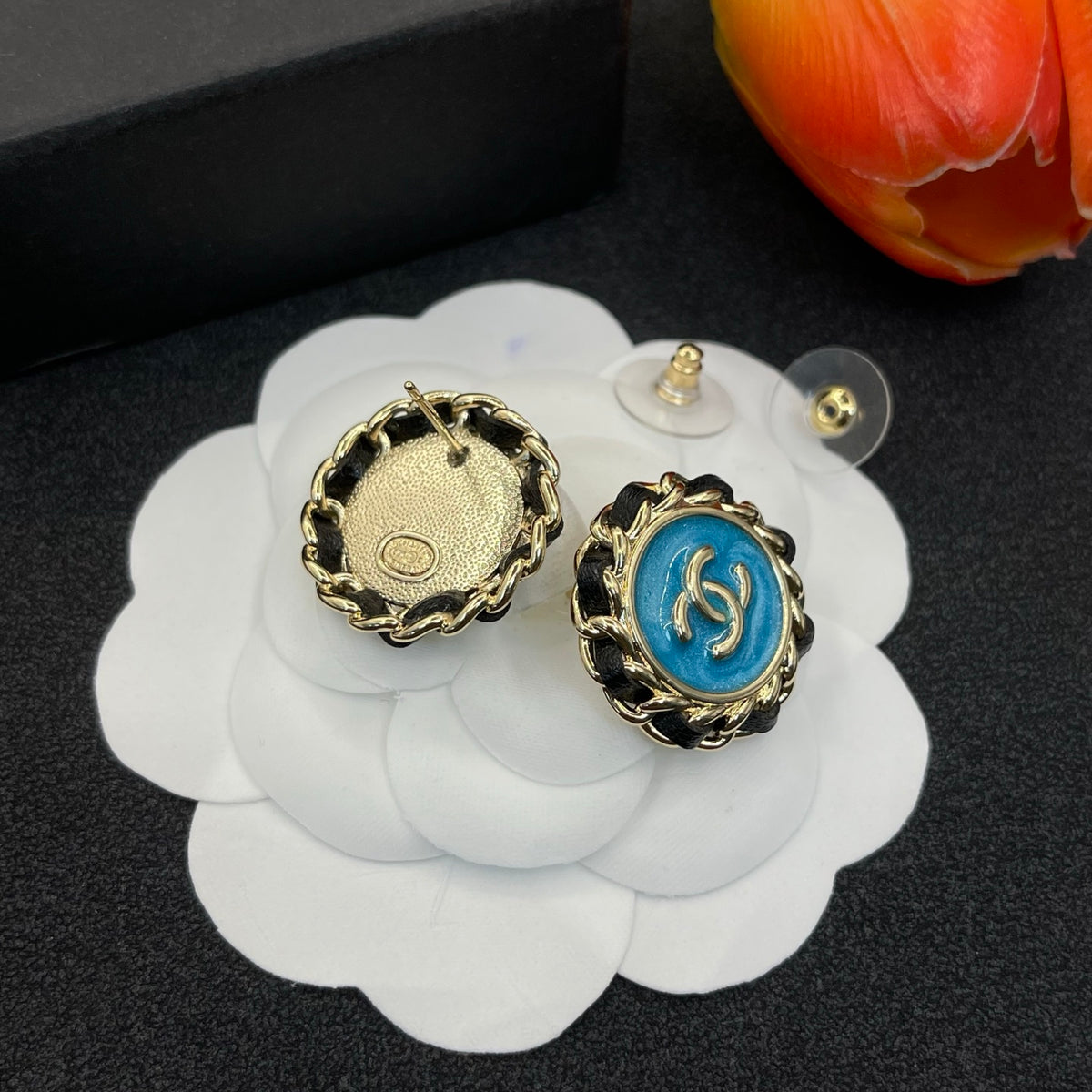 Chanel style earrings - product photo 4