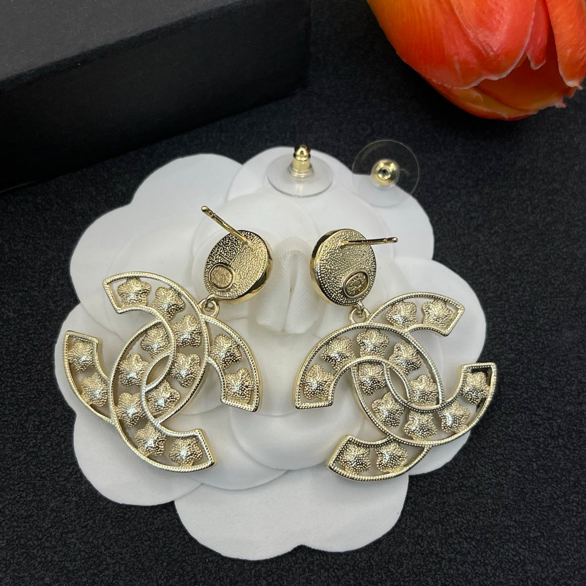 Chanel style earrings - product photo 6