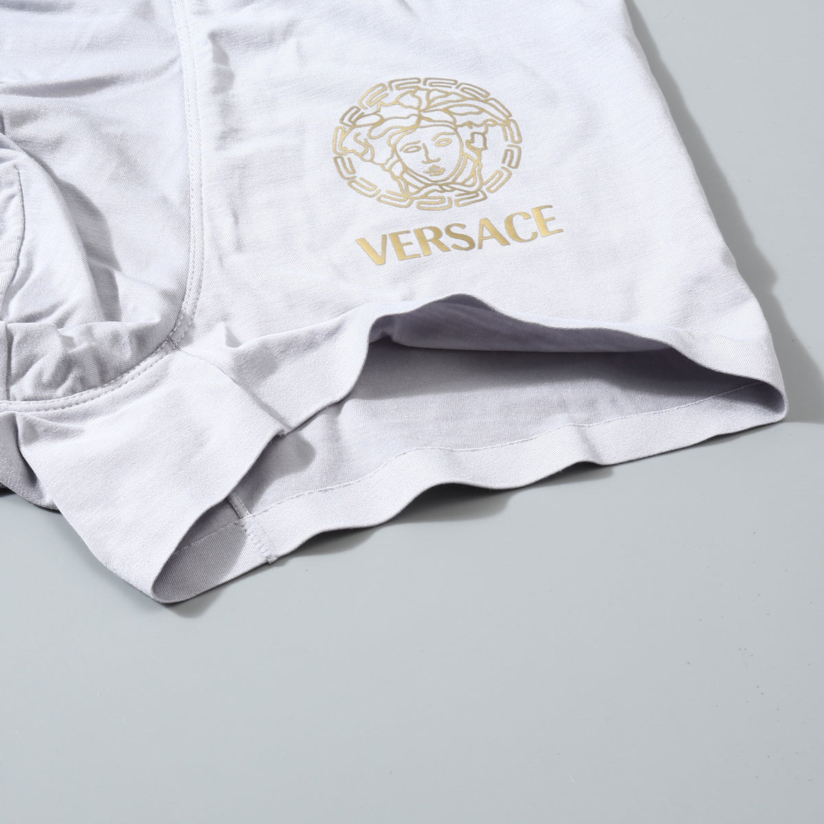 Versace White Grey Black Broad Waist Boxer Briefs, image 9