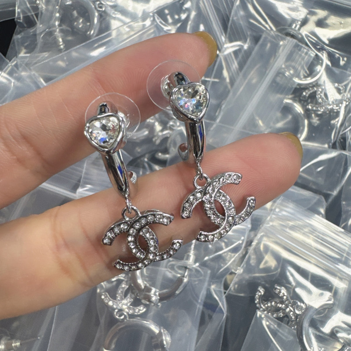 Chanel style earrings - product photo 1