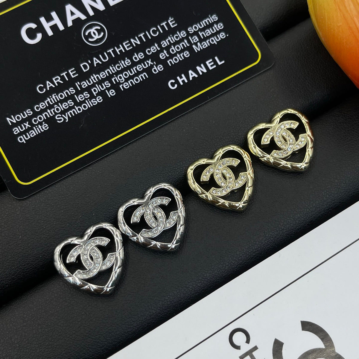 Chanel style earrings - product photo 7