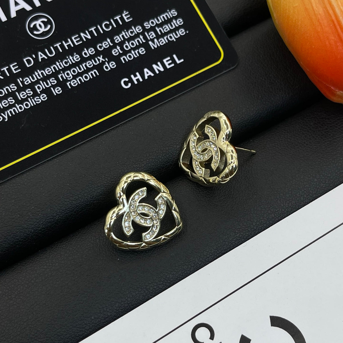 Chanel style earrings - product photo 3