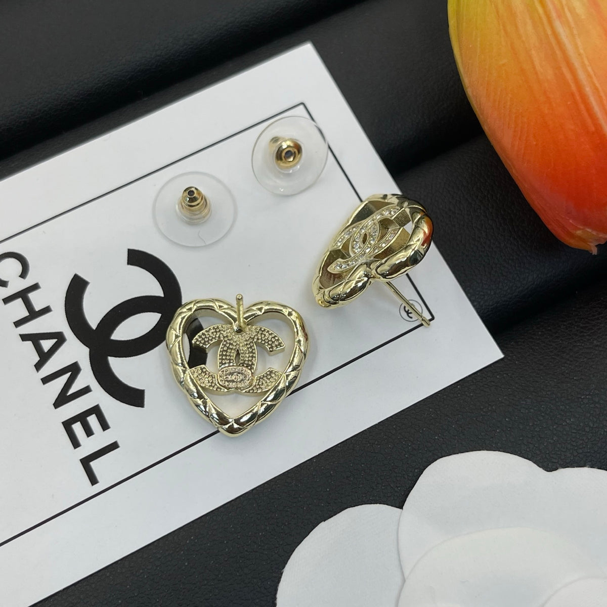 Chanel style earrings - product photo 5
