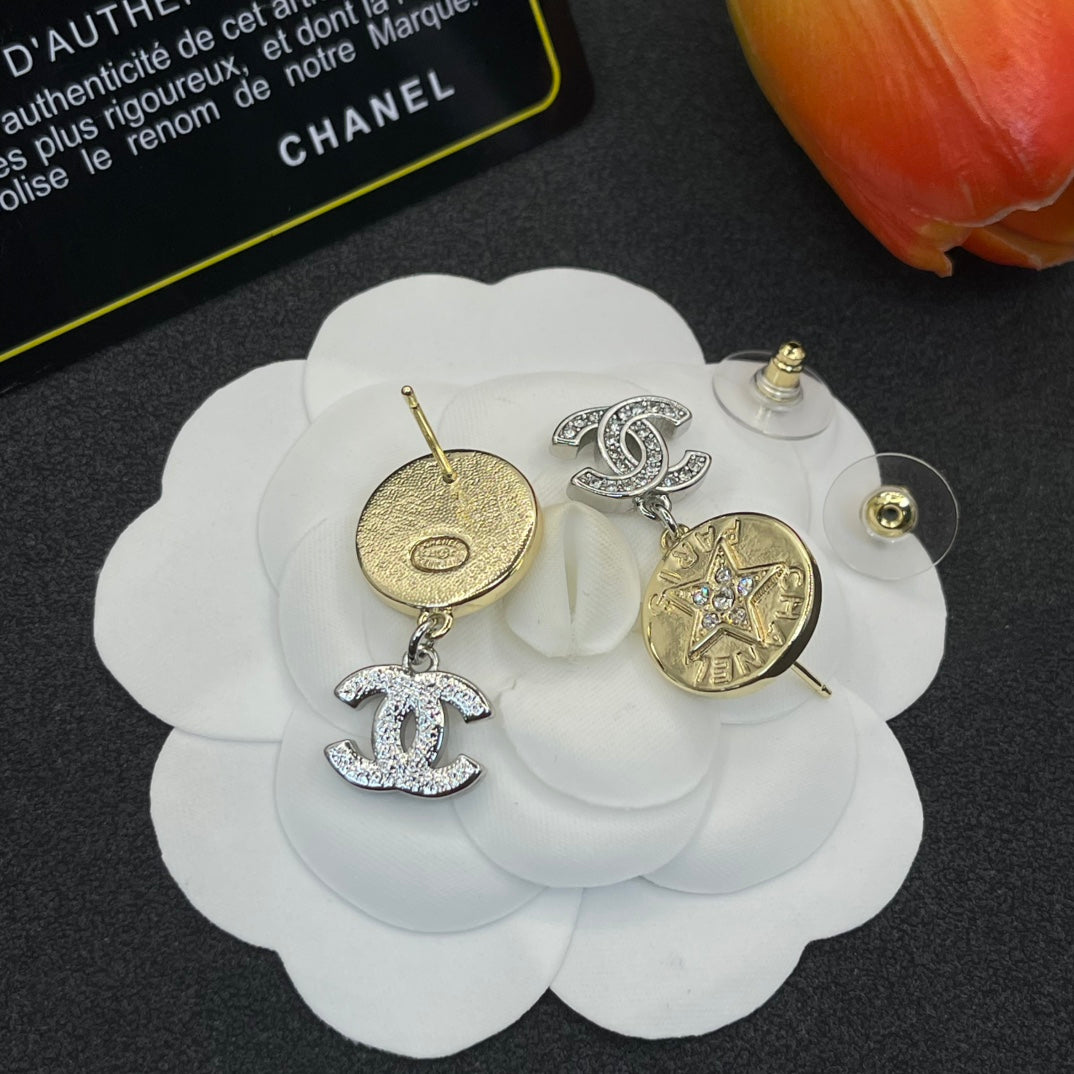 Chanel style earrings - product photo 5