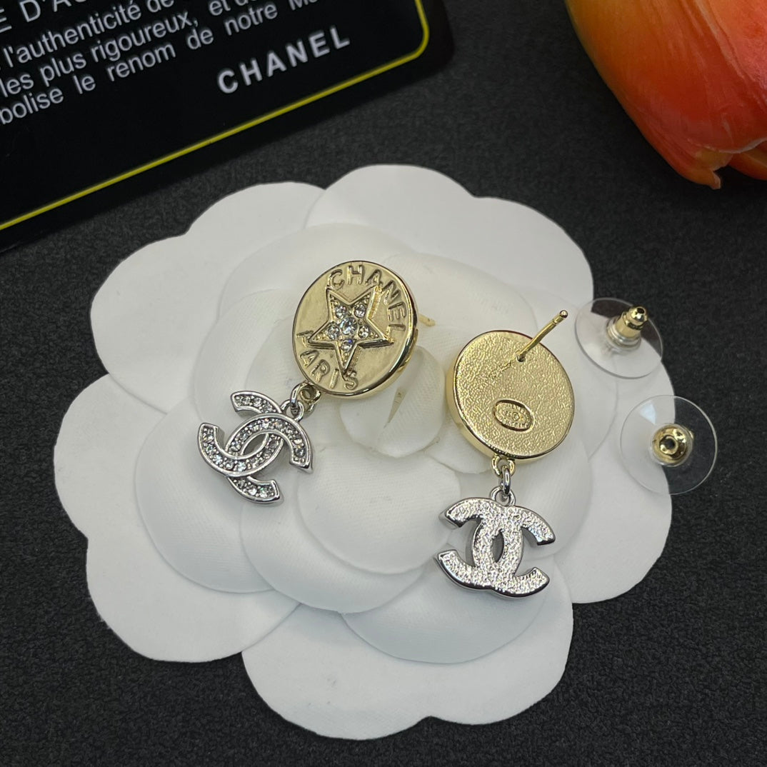 Chanel style earrings - product photo 4