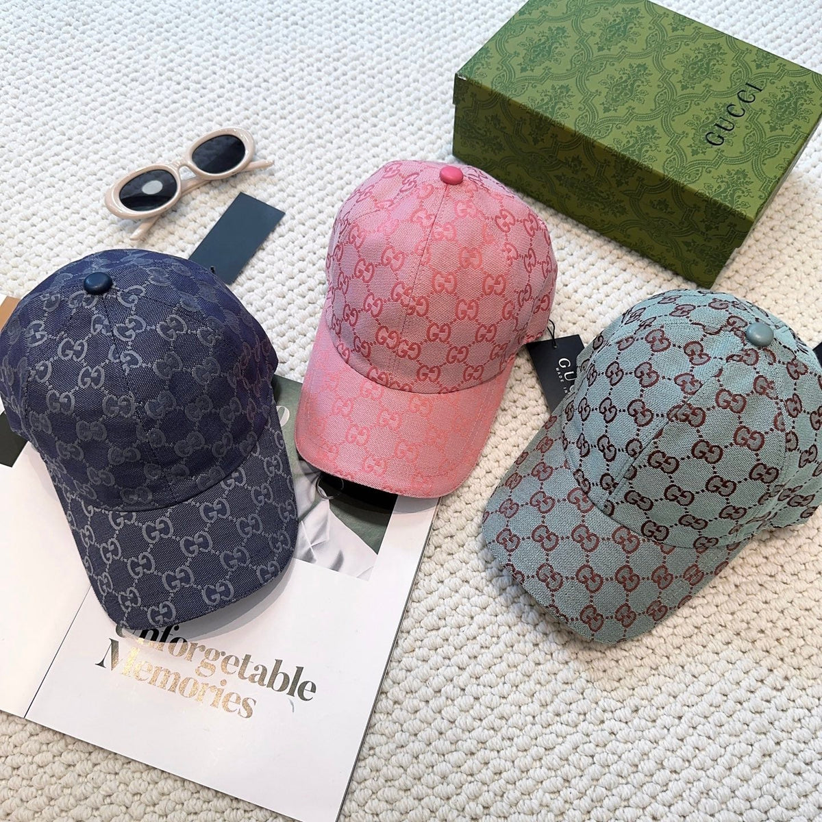 Gucci Canvas Baseball Cap - image 8