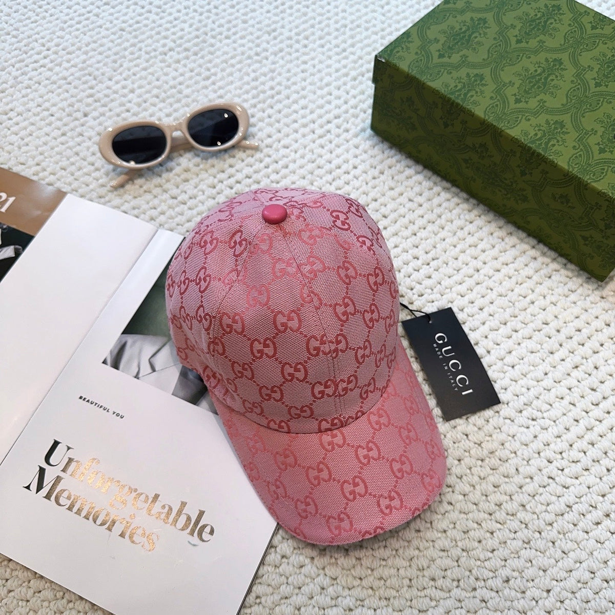 Gucci Canvas Baseball Cap - image 6