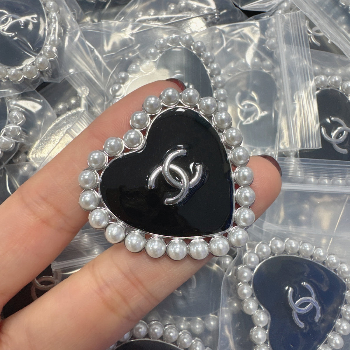 Chanel style brooches - product photo 2