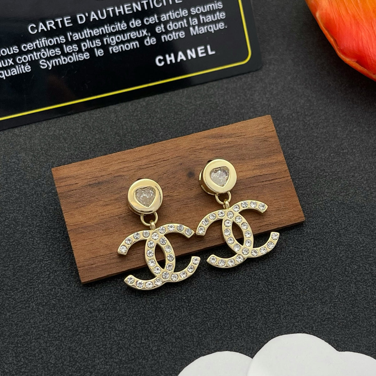 Chanel style earrings - product photo 2