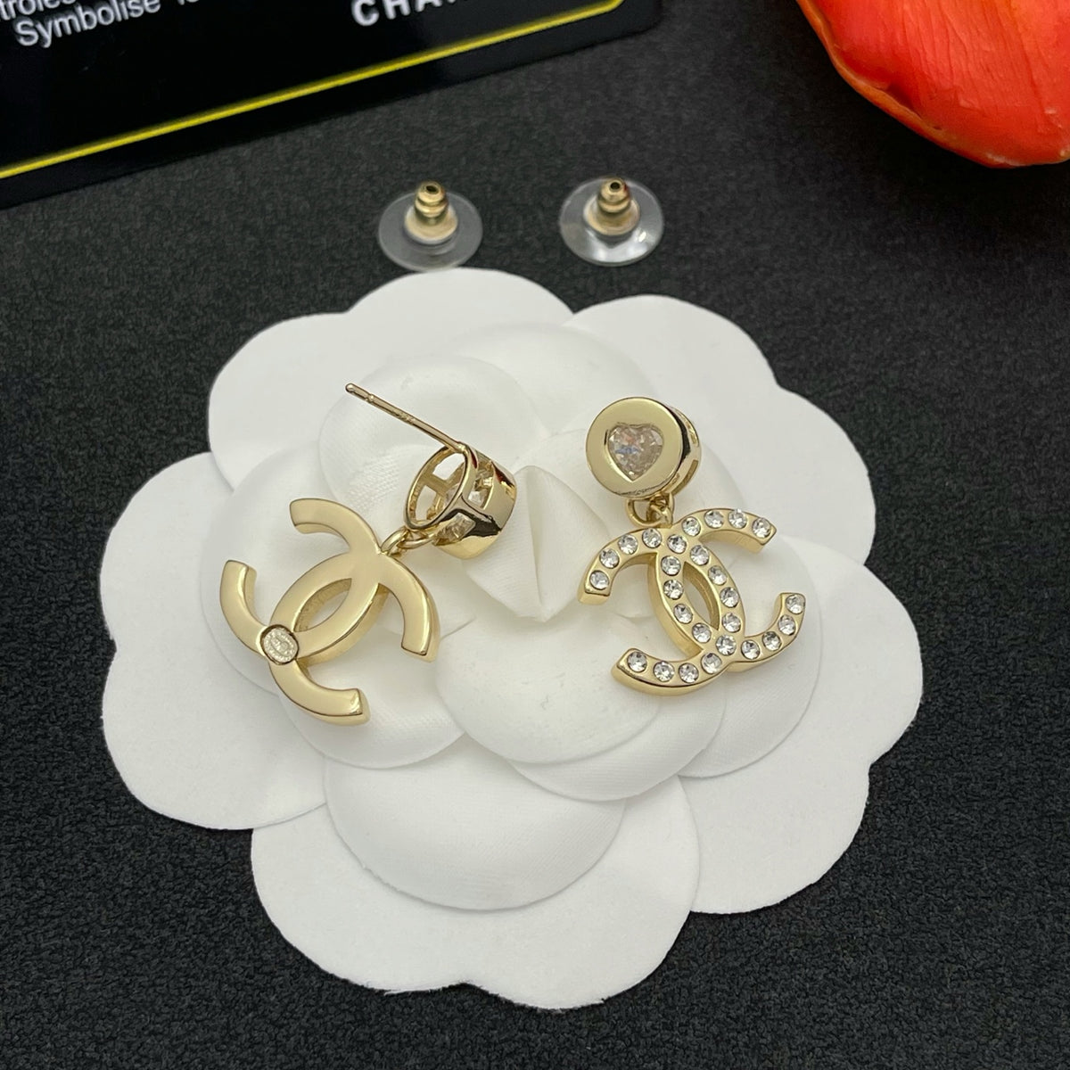 Chanel style earrings - product photo 5