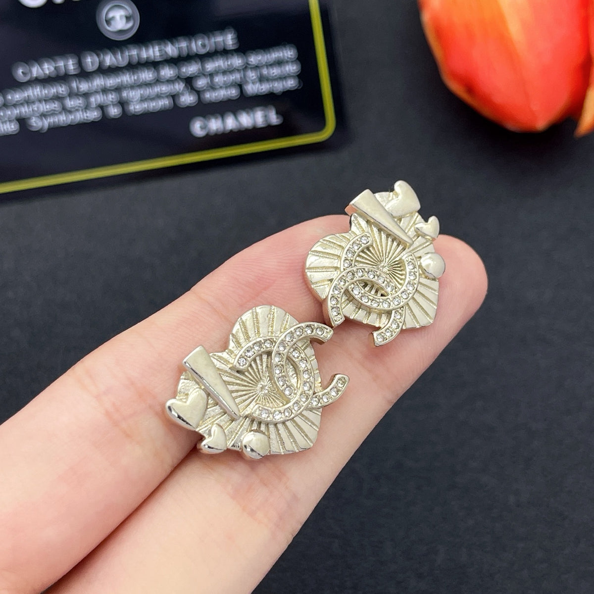 Chanel style earrings - product photo 1