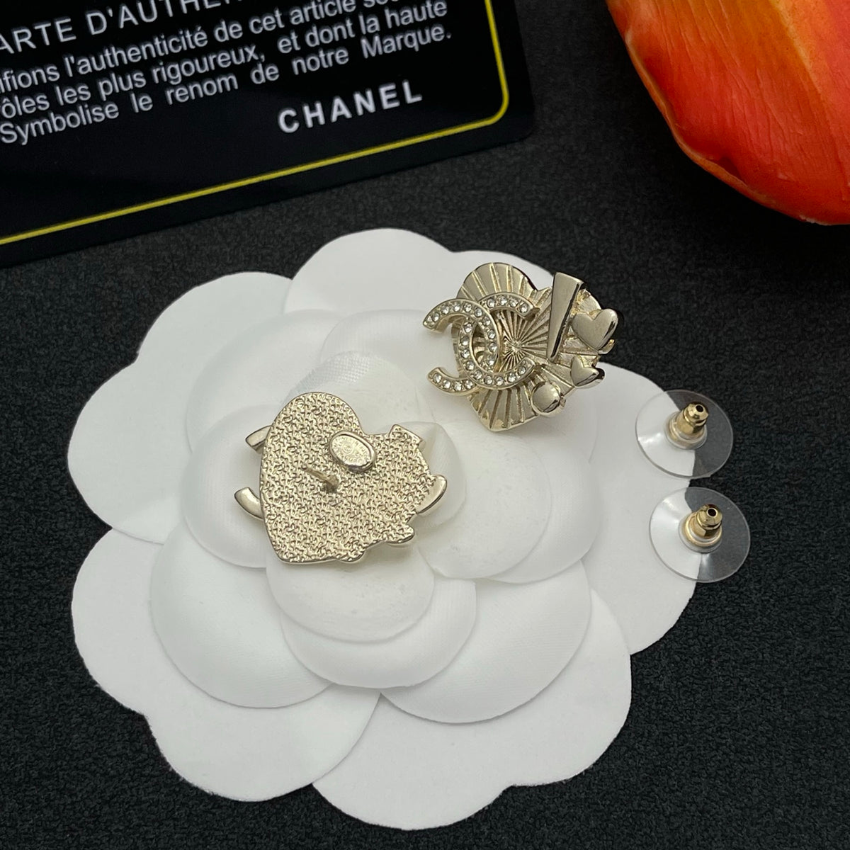 Chanel style earrings - product photo 5