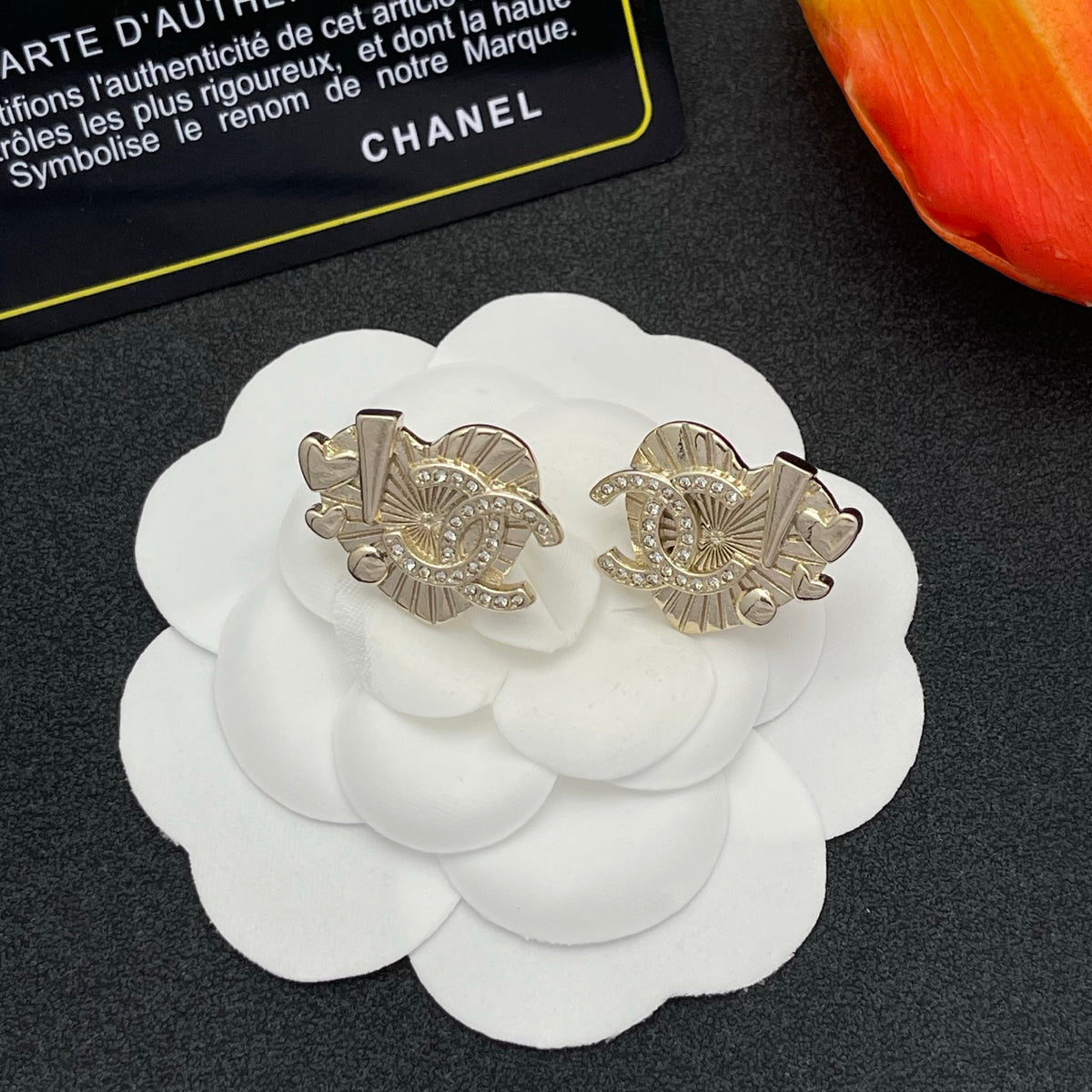 Chanel style earrings - product photo 2