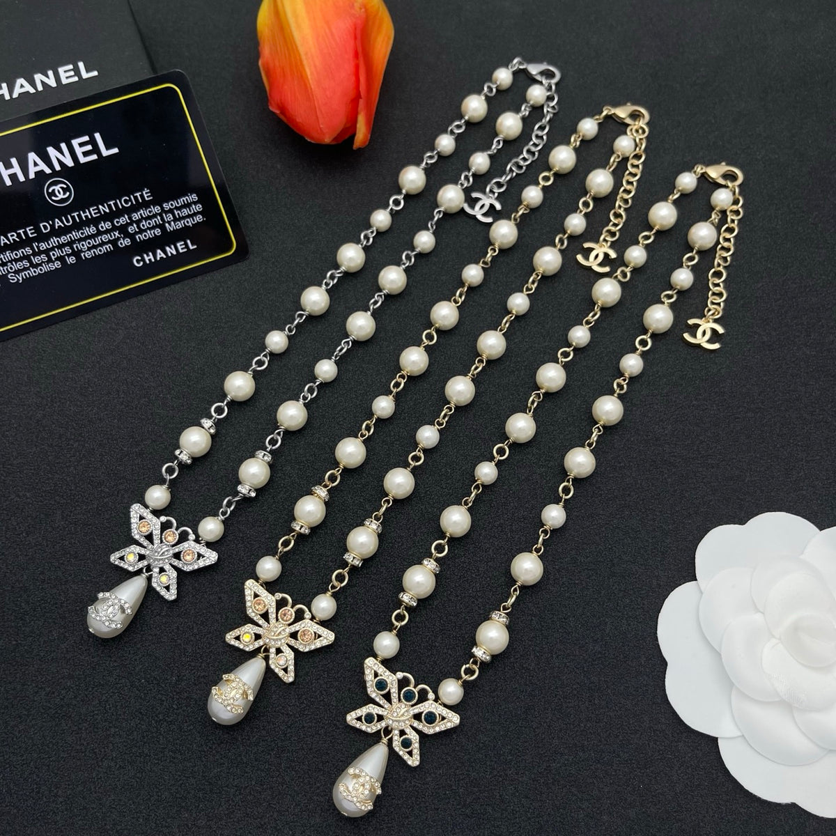 Chanel style necklaces - product photo 8