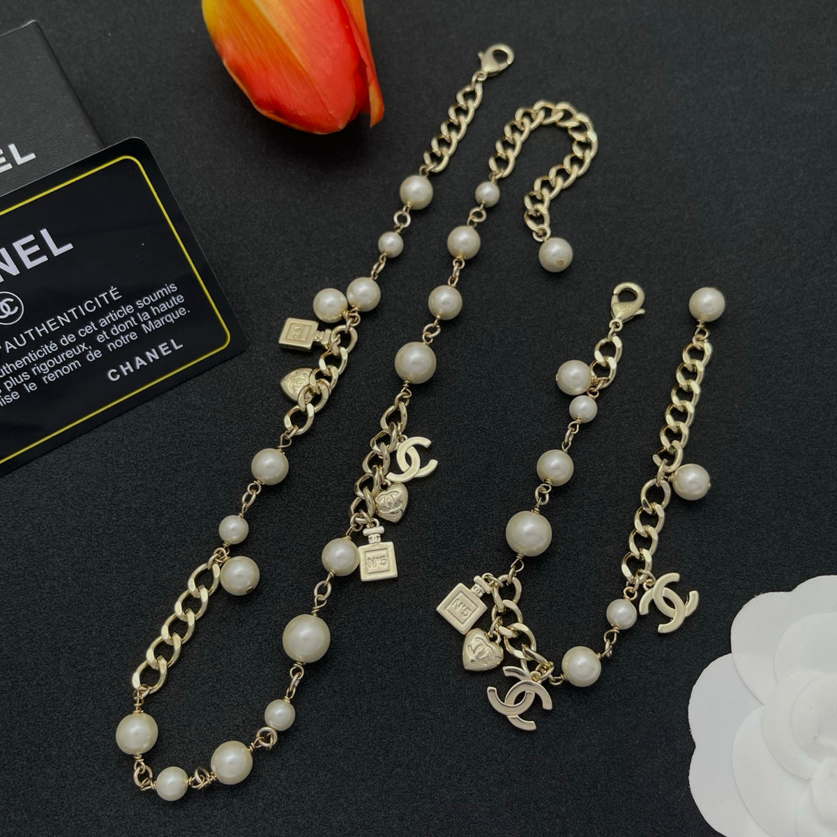Chanel style necklaces - product photo 8
