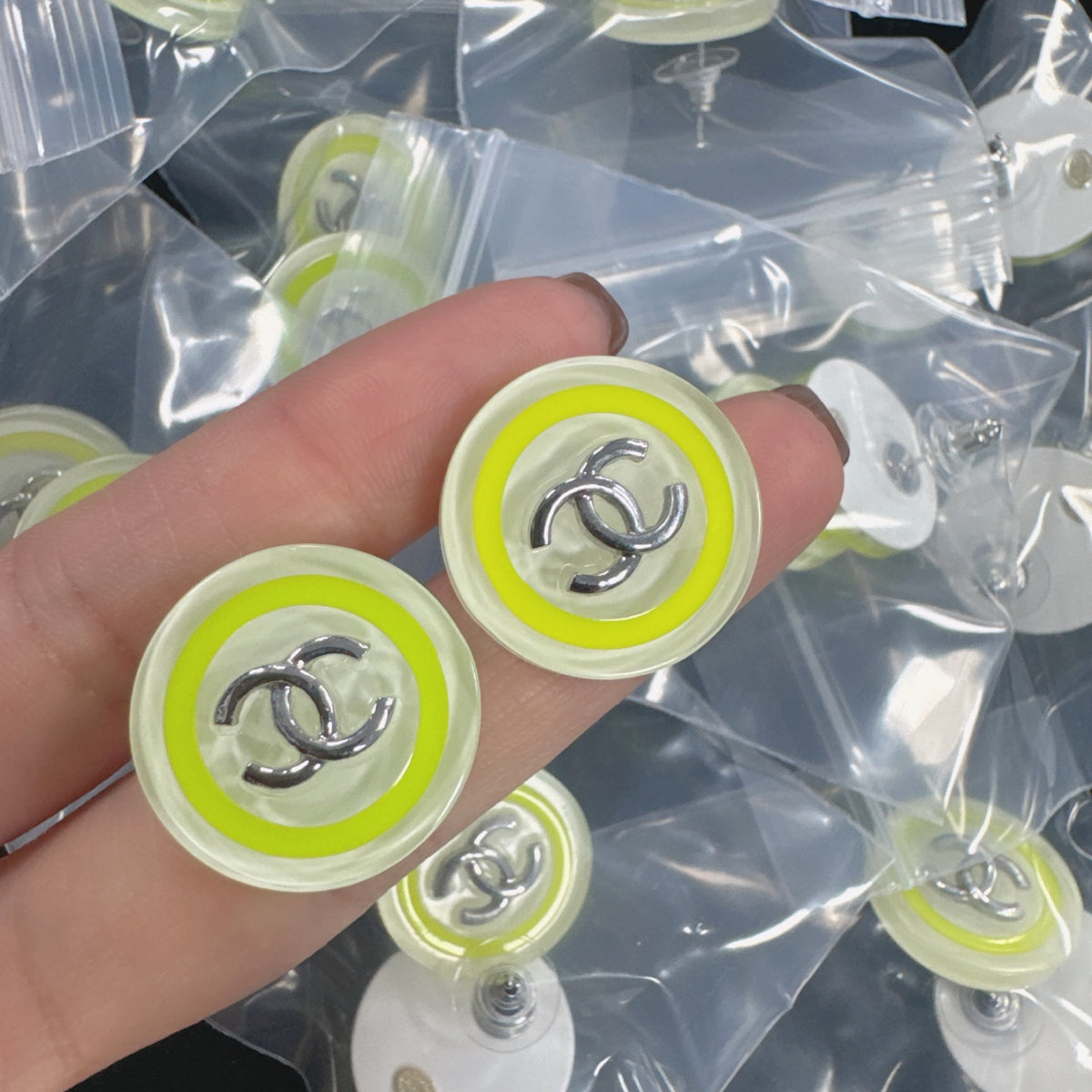 Chanel style earrings - product photo 1