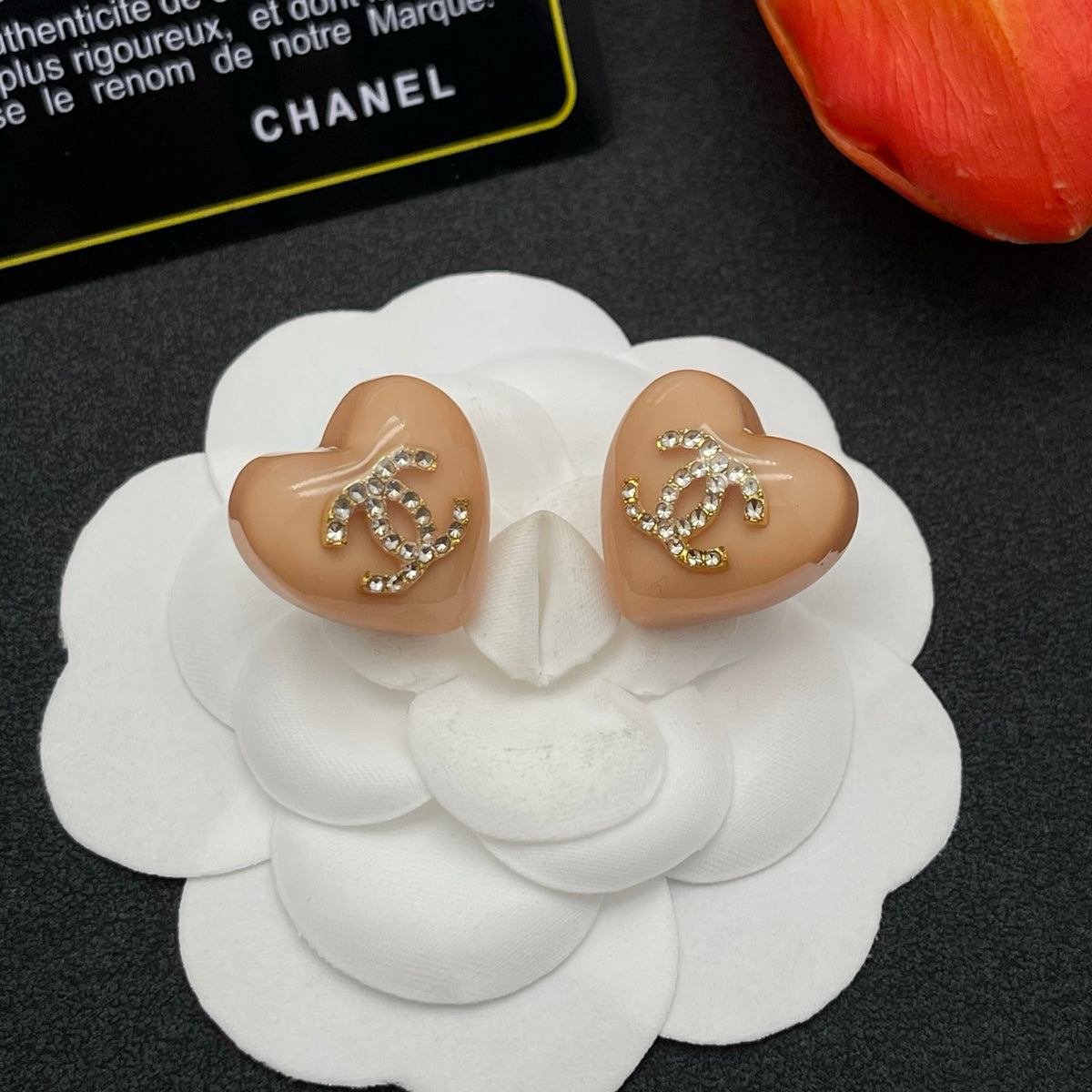 Chanel style earrings - product photo 3