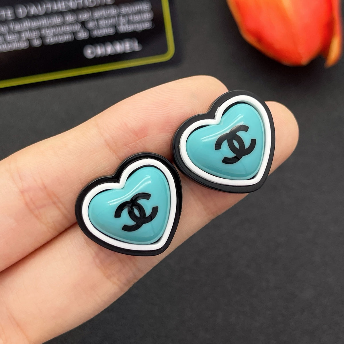 Chanel style earrings - product photo 1